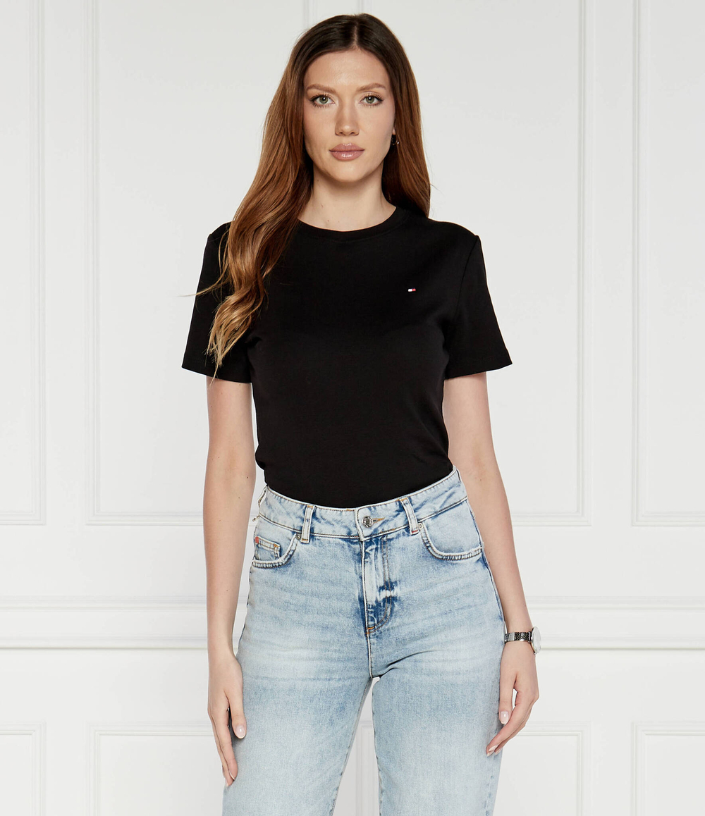 Футболка Tommy Hilfiger - черный(WW0WW40587)