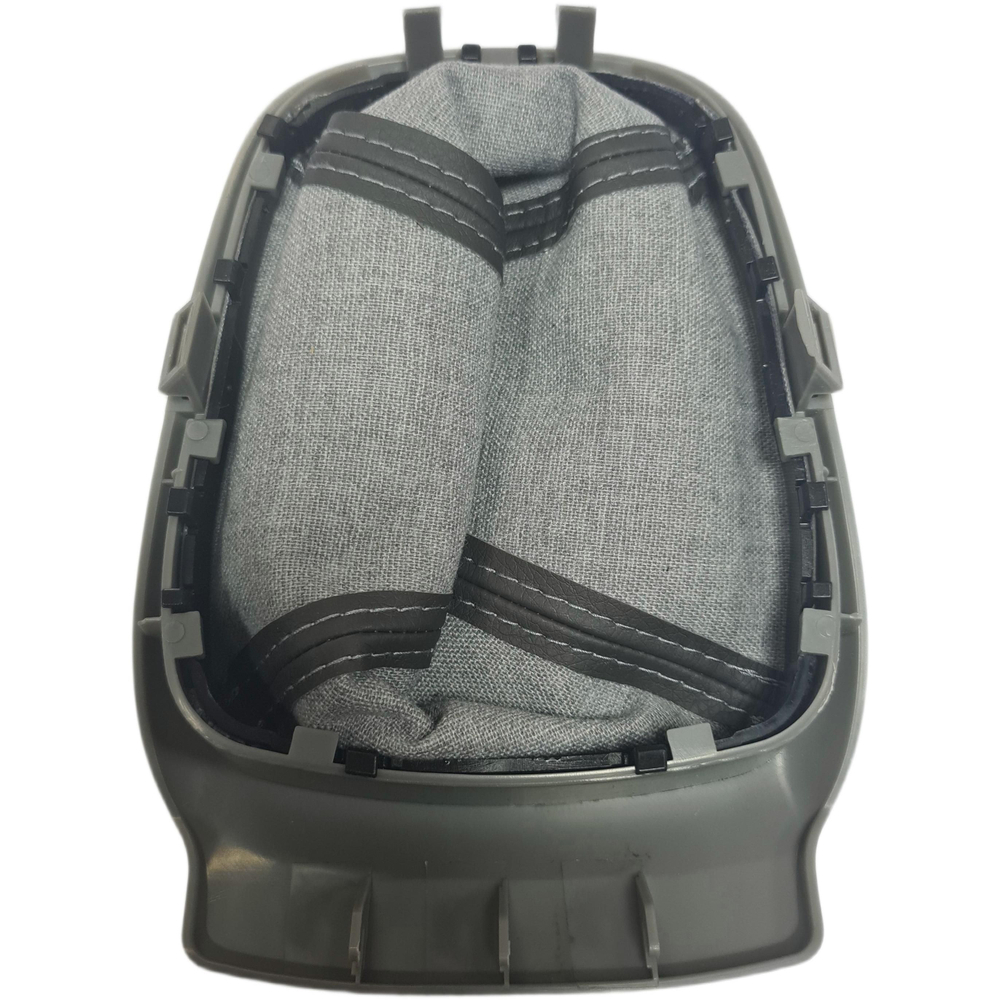 Чехол на рычаг КПП серый шевроле Кобальт / Chevrolet Cobalt