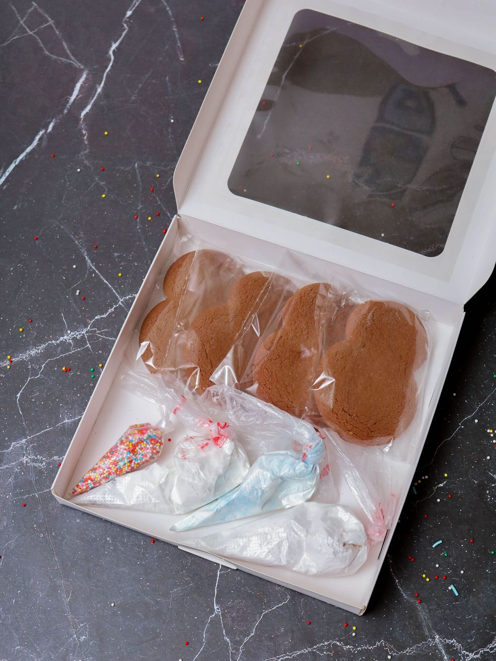 Имбирные пряники "Человечки" - 4 шт.