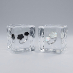 Кольцо Цветок двойной с ониксом