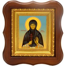 Анна Ефремова преподобномученица послушница. Икона на холсте.