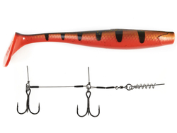 Виброхвост LJ 3D BBS Series GIANT KUBIRA SWIM SHAD 10,3in (26,00)/PG18 1шт.+Stinger XL