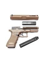 Страйкбольный пистолет CYMA CM030 GLOCK 18C AEP электро