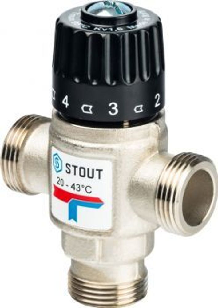 Клапан термостатический  Ду20  НР 20-43 С    6328