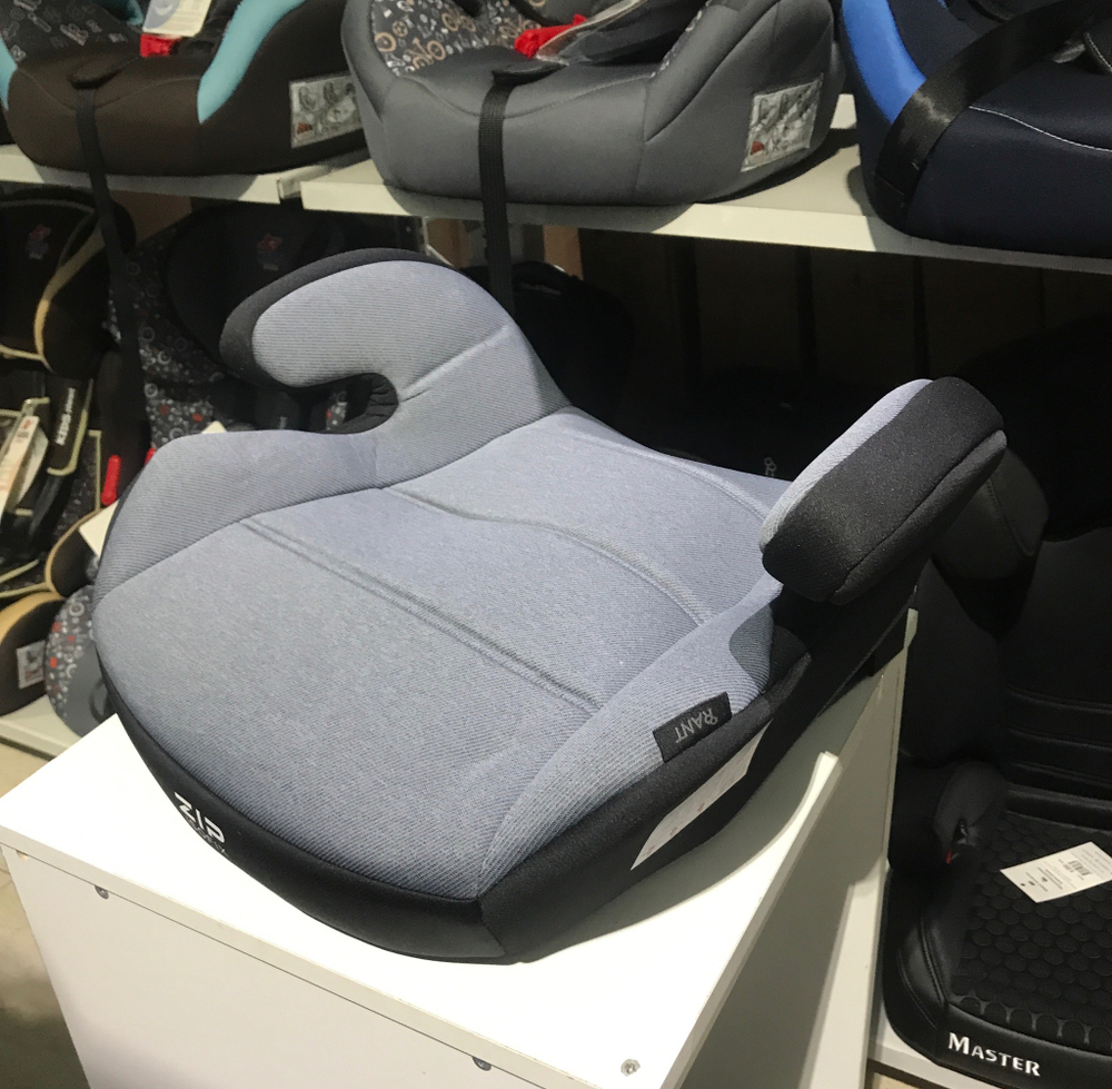 Автокресло RANT  "ZIP" Isofix Grey/Black (22-36 кг)