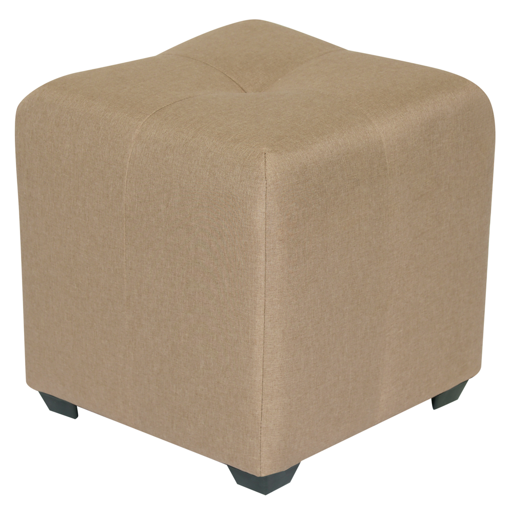 Пуф Николь Бежевый Рогожка