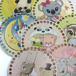 Донышко Принт Детское 15см Дизайн Животные