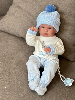 Кукла Llorens виниловая 35см Bimbo (63555)