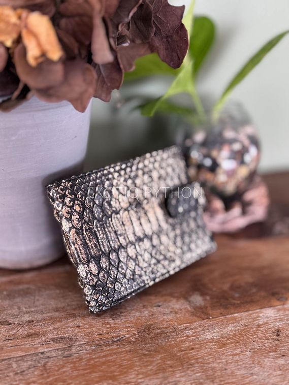 Бифолд кошелек из питона WA-251
