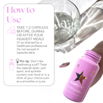 HAIRtamin, BLOATamin ™, 30 веганских капсул