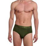 Мужские трусы брифы хаки TUOSITE TS7825-2