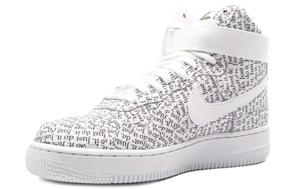 Кроссовки Nike Air Force 1 Lx Just Do It Pack White (Женская размерная сетка)