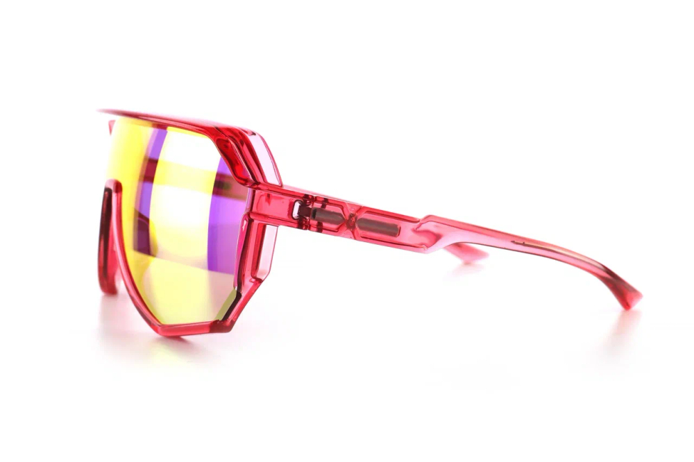 Спортивные очки HILX Newblood Shiny Crystal Pink / Pink Lens