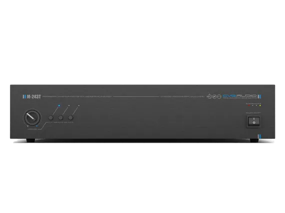 CVGAUDIO M-243T профессиональный микшер-усилитель, мощность 240W/100V