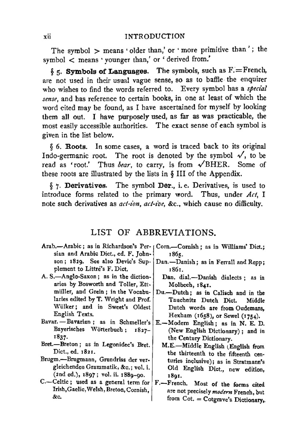 A Concise Etymological Dictionary Of The English Language | W.W. Skeat