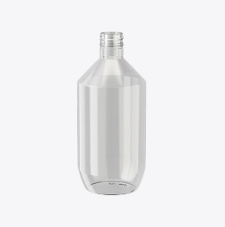 Флакон 600 мл 28 мм ПЭТ фигура