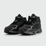Кроссовки Asics Gel-NYC Mid Black Grey with Fur