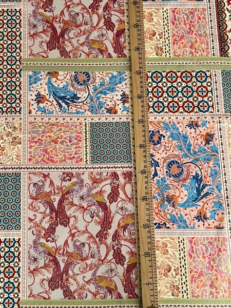 ДВОРЦОВАЯ РОСКОШЬ, ПЭЧВОРК - 100% ХЛОПОК 7