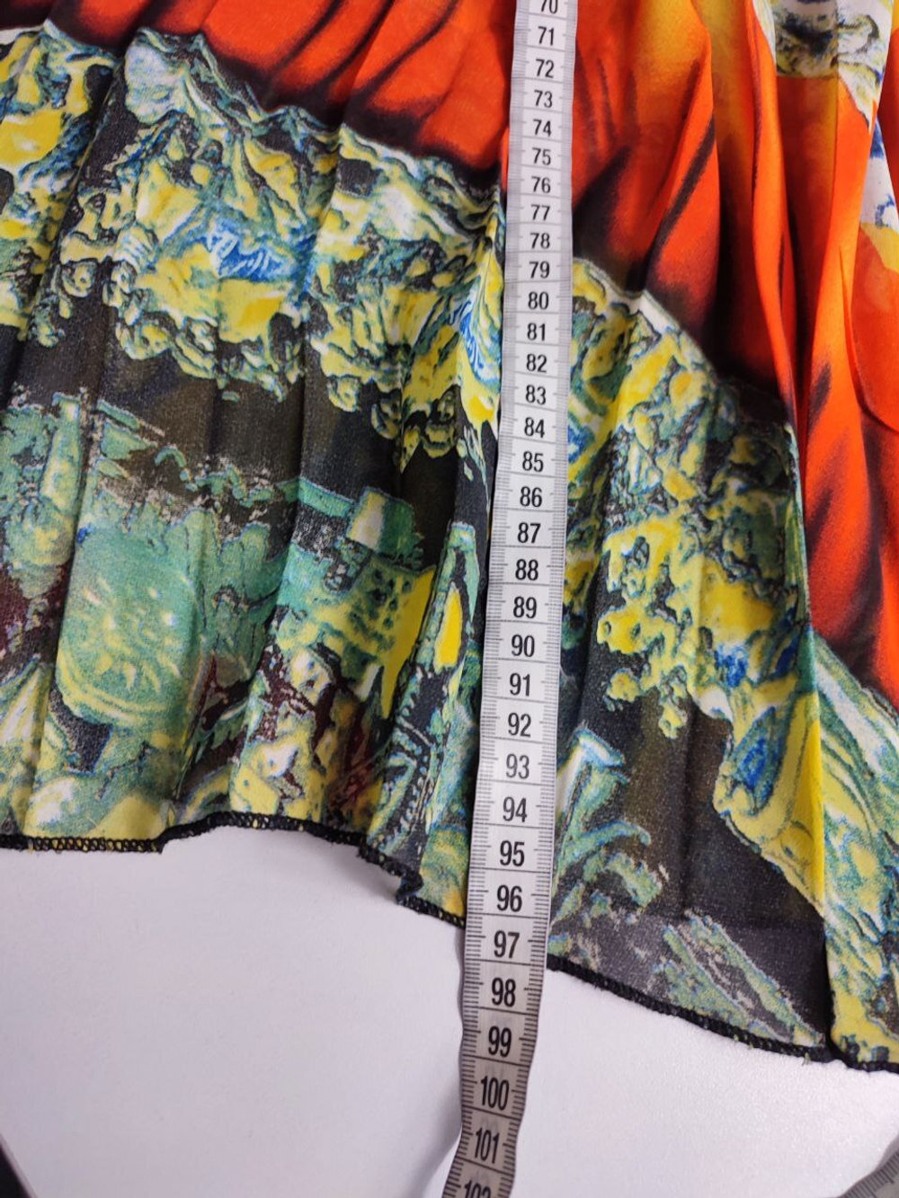 Юбка яркая свободная 48-50 размер