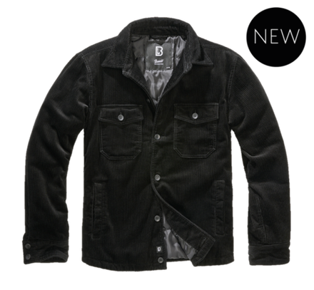 Brandit CORDUROY JACKET black
