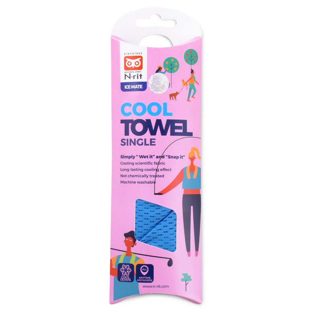 N-Rit охлаждающее полотенце IceMate Cool Towel Single 20*80