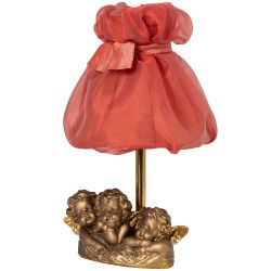 Настольная лампа Весёлые Купидоны Бронза Мадлен Роза