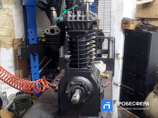 Ремонт головки С415М с заменой блока цилиндров