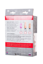 Телесный поясной страпон с вагинальной пробкой - 17 см. (Цвет: телесный с черным)