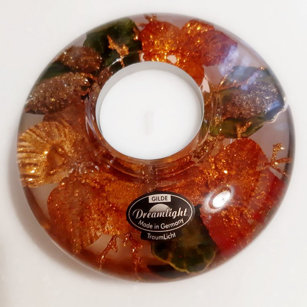 Подсвечник "Dreamlight" со свечой, 4*11см, в подарочной упаковке, Германия.