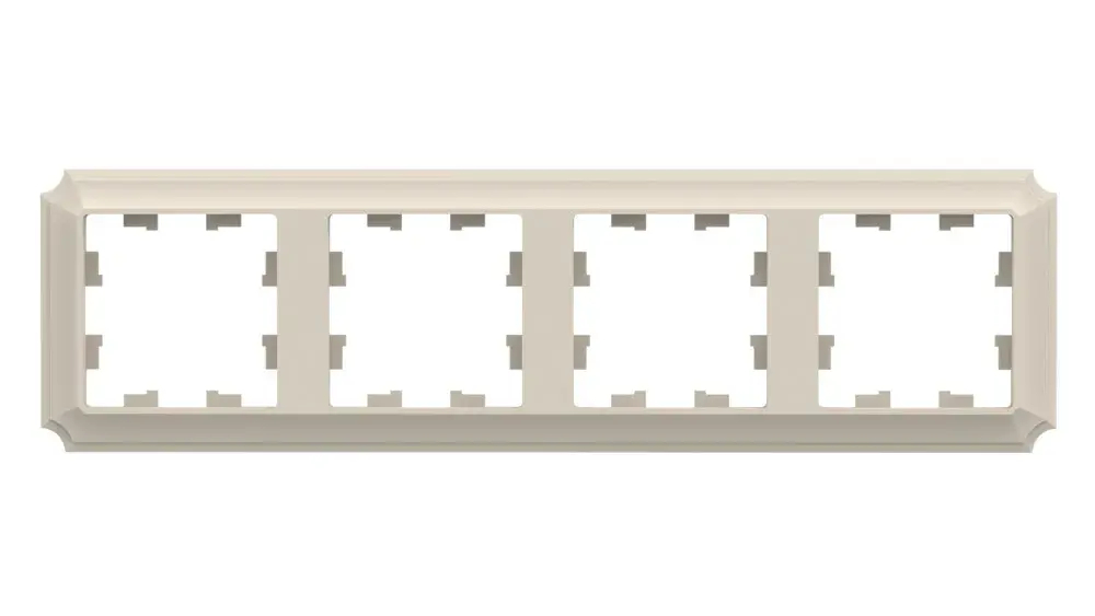 ATLASDESIGN ANTIQUE 4-постовая РАМКА, универсальная, БЕЖЕВЫЙ