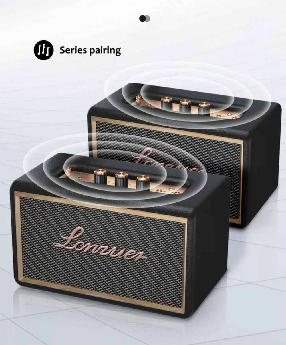 Беспроводная колонка Lonzuer Dream 60W Retro