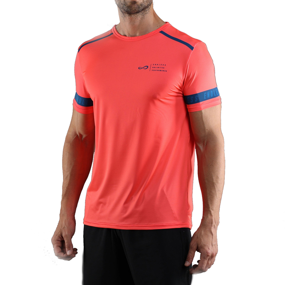 Мужское теннисное поло Endless Ace Izzy T-Shirt Men - Red