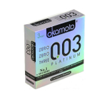 Презервативы Супер тонкие OKAMOTO Platinum №3 (3 шт.)