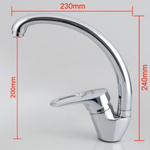 Смеситель для кухни, Frap, с картриджем, хром, F4114-2-В