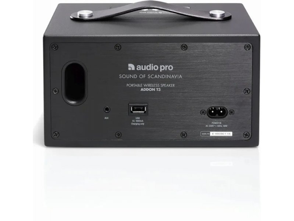 Портативная акустика Audio Pro Addon T3+ черный [80001047]