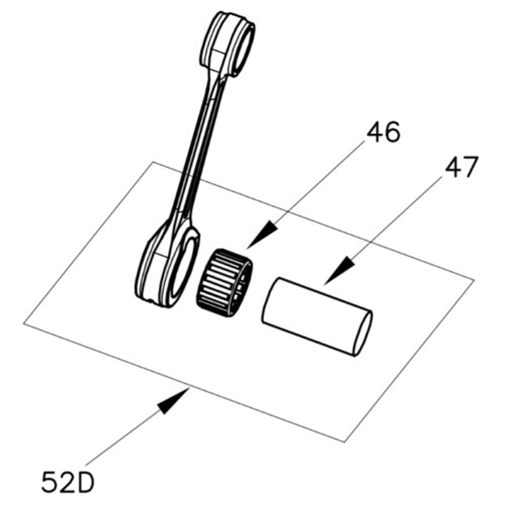 Шатун Vortex OKJ 102мм в сборе