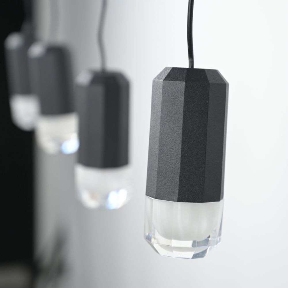 Подвесной светильник Via Wireflow polyhedral 0331 Lineal Pendant Light