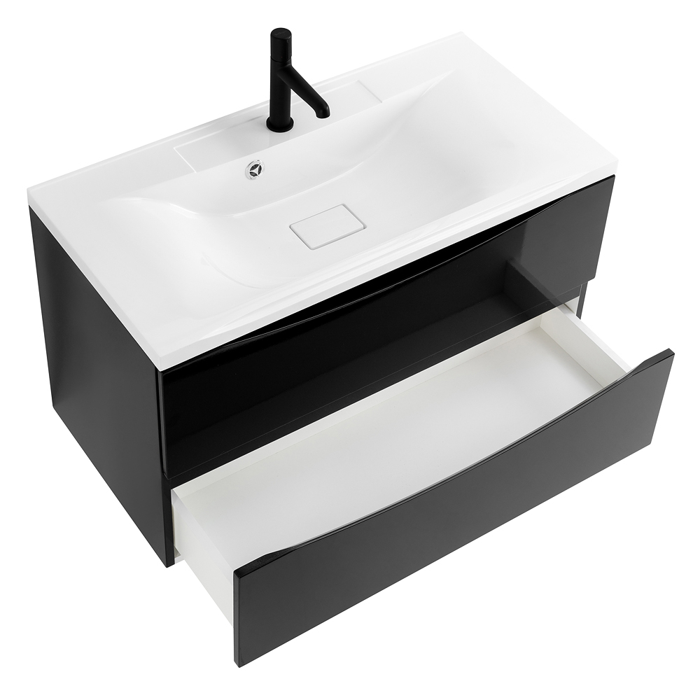 Тумба подвесная под раковину BelBagno MARINO-900-2C-SO-NL-P