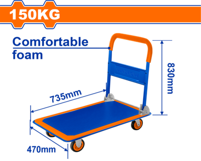 Ручная тележка со складной платформой