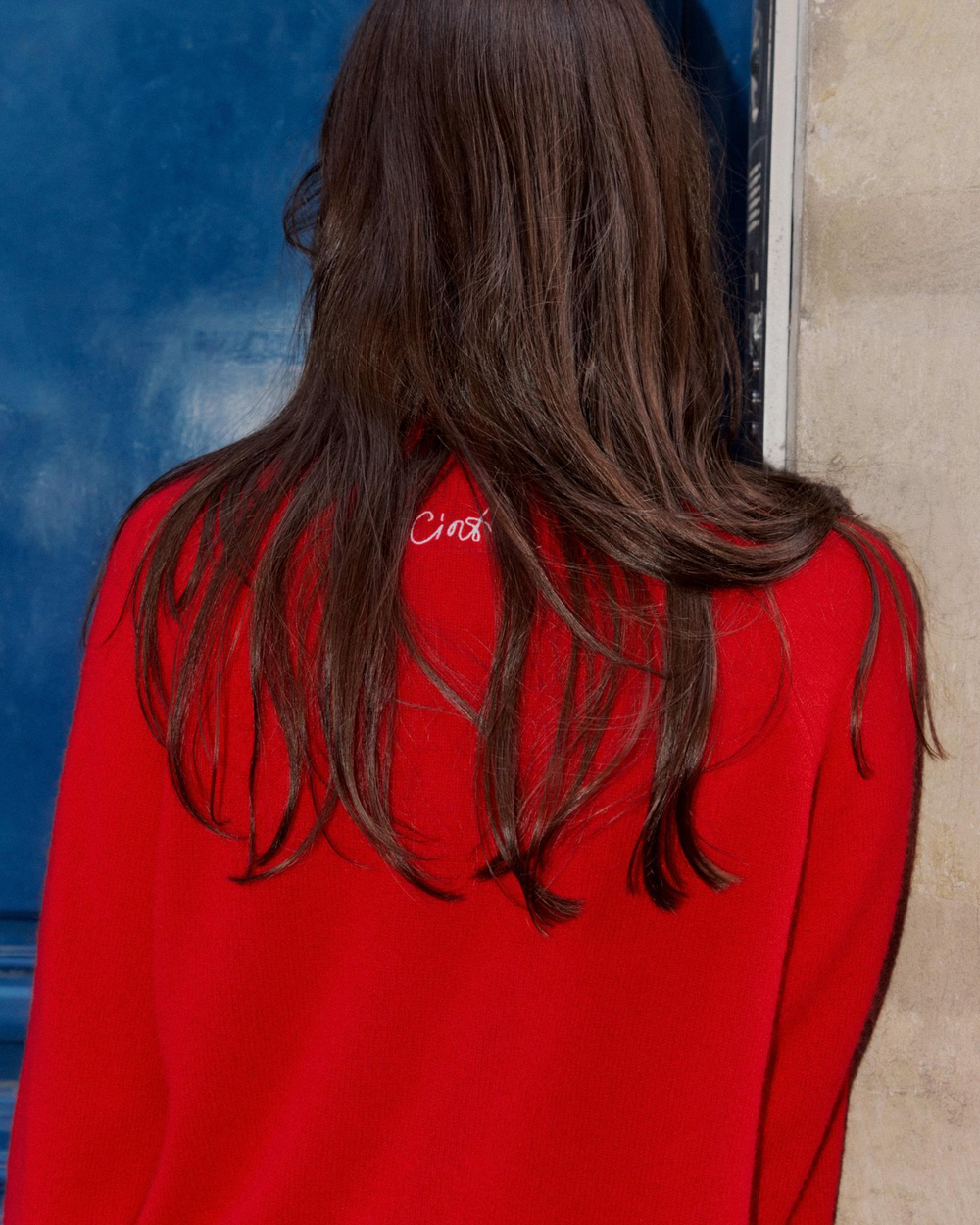 Свитер 100% Cashmere 01, Красный