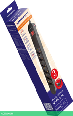 Сетевой фильтр Ippon NF-EU-3-10 черный
