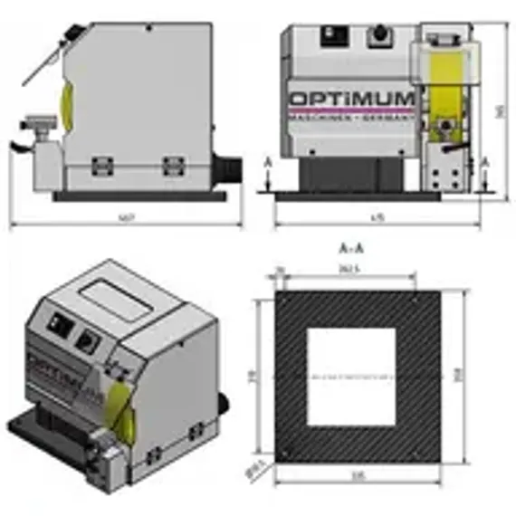 Точильный станок Optimum OPTIgrind GZ 40C