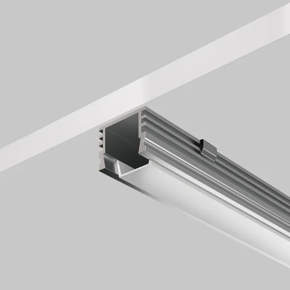 Алюминиевый профиль накладной 16x12 (Серебро, 2 м), ALM-005-S-2M 631012 Led Strip 631012