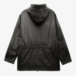 M65PRK_JCKT Sprayed Reflective Black