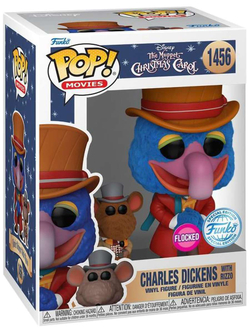 Фигурка Funko POP! Movies Disney Muppets Christmas Carol Charles Dicken w/Rizzo(FL)(Exc)(1456) 74410