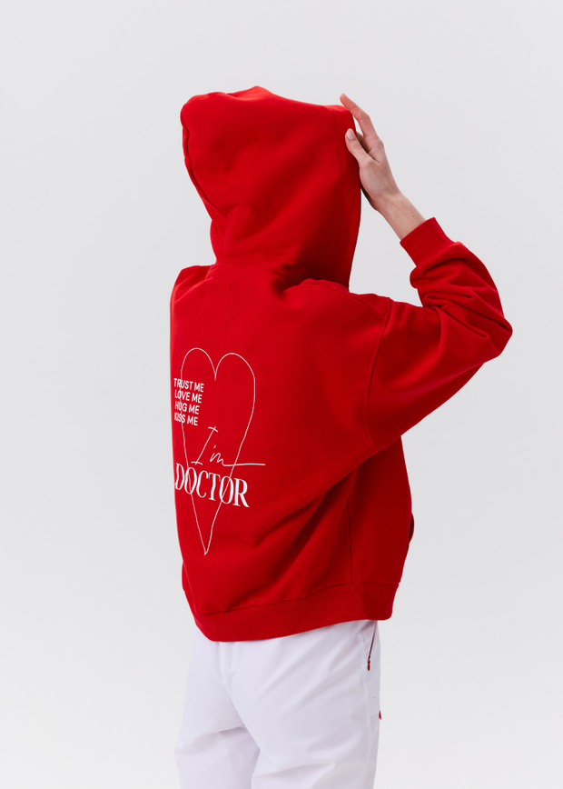 Худи унисекс Nebbia, красный