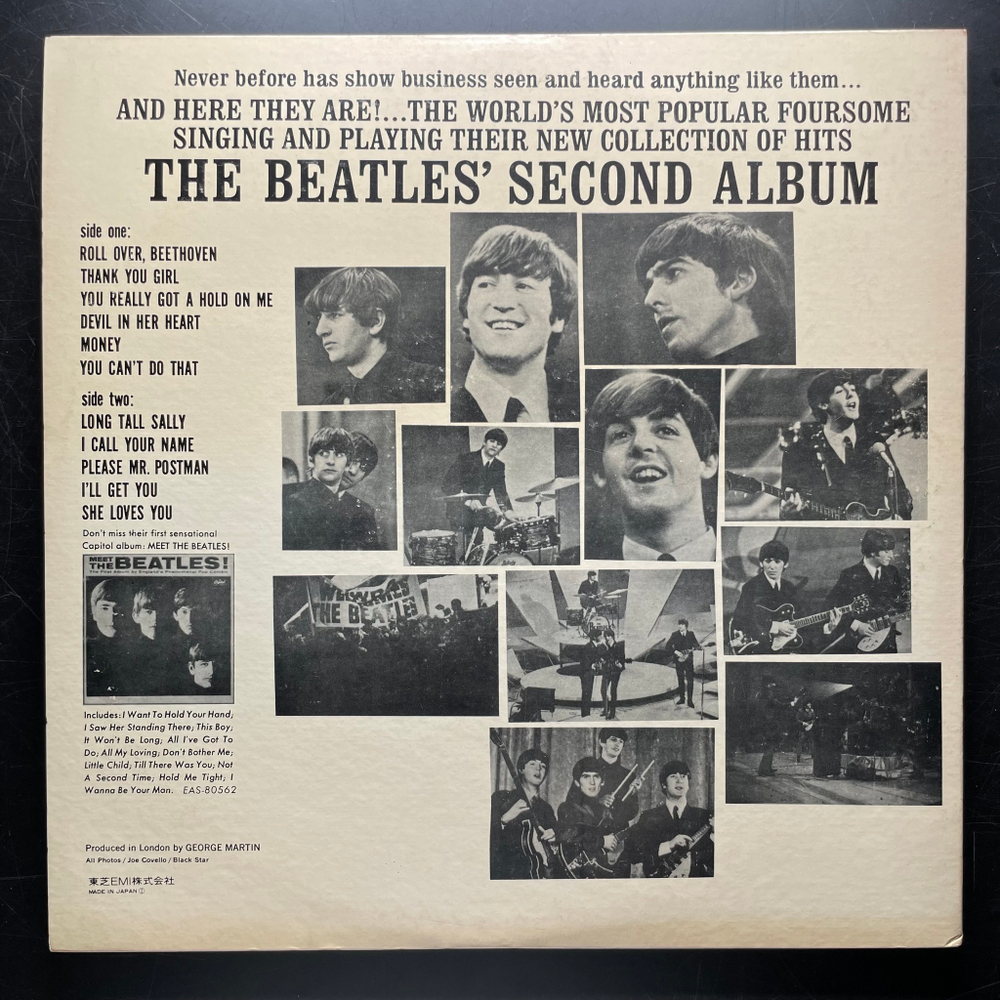 The Beatles ‎– The Beatles' Second Album (Япония 1976г.)