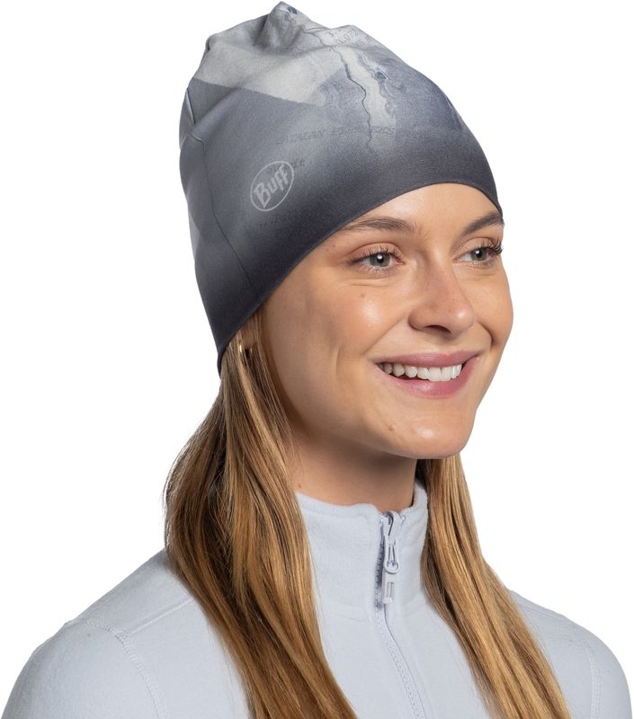 Шапка двухсторонняя Buff Ecostretch Snout Ash Фото 3