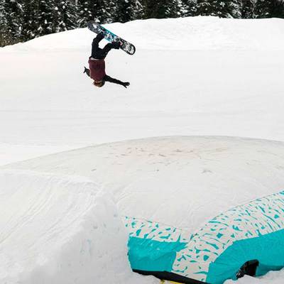 Надувная подушка «FreestyleBag» для фристайла и экстрим-прыжков, 22×15×4 м