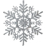 Ёлочное украшение Снежинки 3шт.10 см.